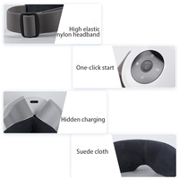 Bestseller intelligenter Airbag elektrische Wärmevibration Augenmassagegerät SprachÜbertragung Bluetooth-Augenmassagegerät