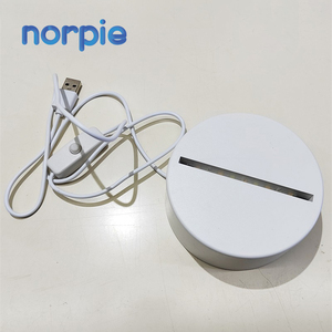 Đèn Led 3D <span class=keywords><strong>Acrylic</strong></span> Thăng Hoa Trong Suốt Thay Đổi <span class=keywords><strong>3</strong></span> Màu Cá Tính Đèn Khung Ảnh - Product Image 3