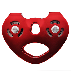 Polea de <span class=keywords><strong>escalada</strong></span> de polea doble de doble eje para coche de Cable de aleación de aluminio de alta resistencia con polea de coche de Cable de buena estabilidad - Product Image 5