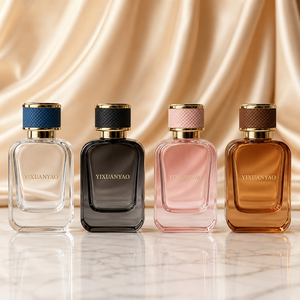 Flacons <span class=keywords><strong>de</strong></span> parfum en verre <span class=keywords><strong>de</strong></span> luxe 30 ml en promotion, noirs et roses, flacons vides personnalisés avec emballage et sérigraphie, vaporisateur à sertir - Product Image 4