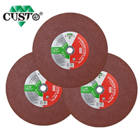 Disque de coupe abrasif de 14 pouces 355x3mm pour acier et métal, disque de coupe haute vitesse T41 pour scie à onglet OEM