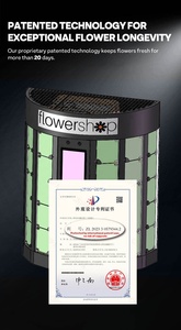 Fournisseur de distributeurs automatiques Haloo, distributeur automatique de bouquets de fleurs en plein air, distributeur automatique de fleurs fraîches - Product Image 3