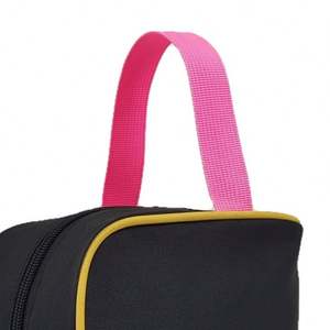 Trousse de maquillage en polyester souple de haute qualité avec poignée Sac cosmétique portable professionnel avec logo personnalisé d'usine - Product Image 4