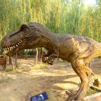 Modèle de dinosaure animatronique réaliste grandeur nature fabriqué à la main par l'usine Cetdino Zigong.