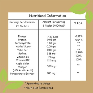 Suplemento Mineral Efervescente Vegano Orgánico Vanwin, 20 Tabletas Sin Azúcar, Proporciona Energía para el Equilibrio de Electrolitos - Product Image 6