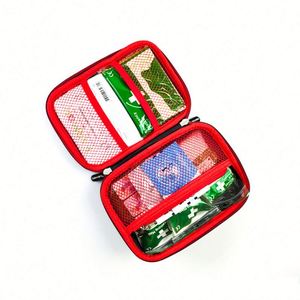 Botiquín de Primeros Auxilios Médico Portátil en Bolsa Impermeable de EVA, Hecho de Cuero de Nailon PU, para Viajes en Auto y Uso Doméstico - Product Image 1