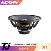 Haut-parleur professionnel de scène à ligne acoustique, woofer 12 pouces néodyme 1000W 8 ohms, médium-basse 45-2000Hz 95dB