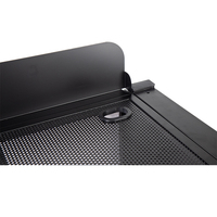 Table de DJ pliable en acier plein FS013 Yinyu avec support pour ordinateur portable et porte-gobelet en option pour les événements et les spectacles de DJ professionnels
