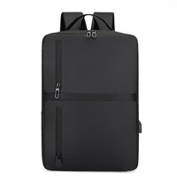 Sac à dos USB de grande capacité pour ordinateur d'affaires Nouveau cartable pour étudiant de loisir masculin avec sac à bandoulière de charge Multifonction de voyage