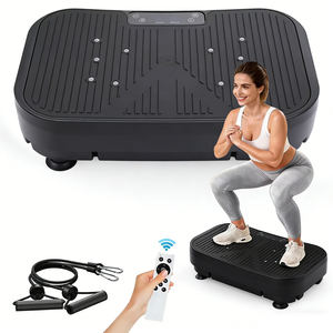 Plaque vibrante d'exercice pour la remise en forme de tout le corps, brûleur de calories, salle de sport à domicile, machine de sport vibrante ABS - Product Image 1