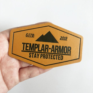 Etichetta in Pelle Personalizzata per Cappelli, <span class=keywords><strong>Patch</strong></span> in Pelle con Logo in Rilievo da Applicare con Ferro da Stiro - Product Image 3