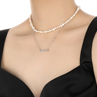 Colliers pendentifs nœud papillon simples et raffinés pour femmes, en argent sterling 925, chaînes de mode, colliers pour filles, bijoux de créateur personnalisés, vente en gros