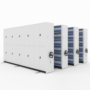 Nội Thất Văn Phòng Kim Loại Di Động Tập Tin Compactors Số Lượng Lớn Filers Di Chuyển Kệ Hệ Thống Lưu Trữ Cho Lưu Trữ - Product Image 2