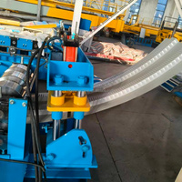 Máquina de Fabricación de Placas Metálicas Arqueadas, Máquina Formadora de Placas de Acero para Techos Arqueados de Almacenes