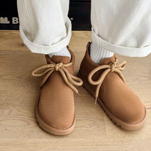 Botas de Moda para Hombre 2026, Antideslizantes, Transpirables, con Suela Gruesa, Aumentan la Altura, Casuales, Versátiles, con Punta Redonda, Modernas - Product Image 4