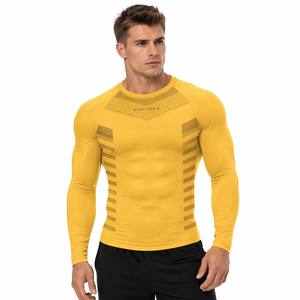 Men Digital Printed (Inside Not <strong>White</strong>) Not Fade <strong>Compression</strong> Slim Breathable Quick Dry Sport Gym T <strong>Shirt</strong> for Custom Logo - Product Image 1