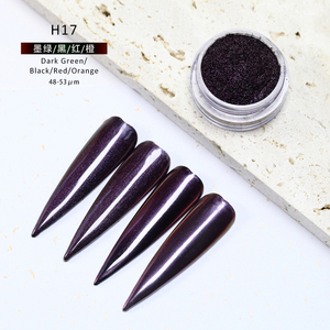 Poudre chromatique Aurora Hypershift du fabricant, pigment noir à bleu/<span class=keywords><strong>rouge</strong></span>/violet pour <span class=keywords><strong>peinture</strong></span>, revêtement et nail art - Product Image 6