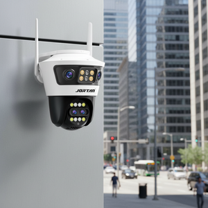 Cámara de Vigilancia <span class=keywords><strong>CCTV</strong></span> Jortan de 12MP con Cuatro Lentes y Zoom de 10x, Sistema de Vigilancia IP con Enlace de Doble Lente - Product Image 4