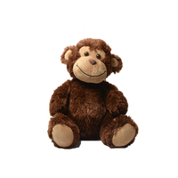 Jouet en peluche personnalisé EN71 ASTM qualité standard singe doux et mignon animaux en peluche