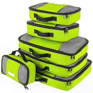 Imperméable <span class=keywords><strong>à</strong></span> l'eau Personnalisé Imprimé Pliable Extérieur de Voyage Emballage Cubes Organisateur De Voyage - Product Image 3