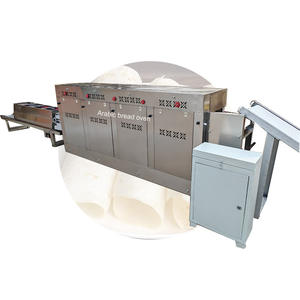 Máquina de pan de pita de alta calidad, máquina para hacer pan árabe, línea de producción de Tortilla Roti Chapati - Product Image 5