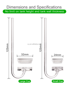 <span class=keywords><strong>Aquarium</strong></span> Diffuser Milieuvriendelijke Hoge Kwaliteit Acryl & Kunststof CO2 Diffuser Visbak Accessoires Woonkamer 200mL - Product Image 5