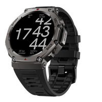 Reloj Deportivo Profesional a Prueba de Agua DM58 con GPS para Exteriores, 6 Satélites, Posicionamiento de Alta Precisión, Pantalla AMOLED de 1.43 Pulgadas, 5 ATM