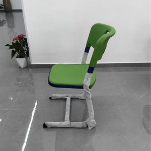 Chaise d'école à structure métallique durable pour enfant et étudiant, couleur verte, modèle MK 0001, numéro de pièce 24 001 - Product Image 2