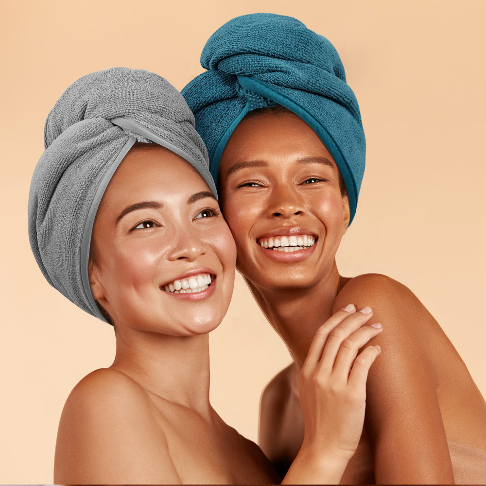 microfiber towel heated hair towel