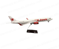 Modèle d'avion en résine ABS 43 cm 1:130 Thai Lion Airlines B787-800, modèle statique de simulation de passagers en vol, cadeau