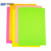 Papier d'impression couleur Origami fait à la main pour enfants Papier de bricolage A4 Papier de copie fluorescent