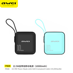 Bán buôn 10000mAh Slim Mini ngân hàng điện công nghệ sạc nhanh với 20 Wát đầu ra kích thước nhỏ gọn và Li-polymer pin - Product Image 6