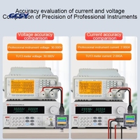 ATORCH TU13 48V Type-C PD3.0 Protocole de charge rapide Testeur USB Voltmètre Compteur Chargeur de téléphone portable Moniteur de capacité Évolutif
