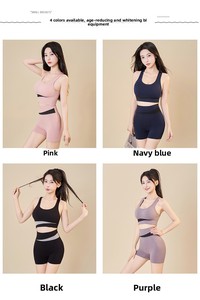 Ropa Interior Deportiva para Mujer, Estilo Europeo Americano, Sin Aros, Antigolpes, para Fitness, Running, Yoga, de Secado Rápido - Product Image 6