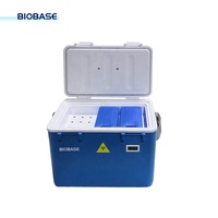 Boîte de transport de sécurité biologique Biobase avec thermomètre numérique, transporteurs de vaccins et de VTM, boîte de transport de sécurité biologique pour laboratoire BTB-L12
