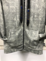 Vestes et sweats à capuche décontractés personnalisés en coton respirant grande taille pour hommes, style vintage Stone Base Island avec fermeture éclair