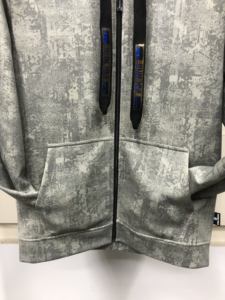 Vente en gros décontractée grande taille en coton respirant pour hommes femmes base en pierre île vintage pour vestes à glissière - Product Image 4