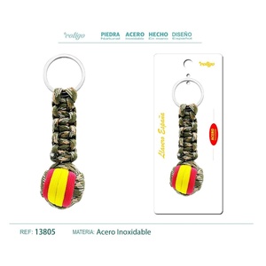 Portachiavi a sfera con anello in acciaio-accessori e portachiavi - Product Image 1