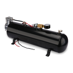 Kit compressore a tromba d'aria a 4 trombe 12V per compressore per sospensioni pneumatiche per aeronautica per camion - Product Image 2