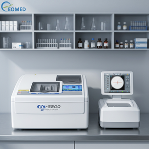 Égrangeuse de verres automatique sans gabarit haute précision EC-3200 & LT-800 avec écran LCD 5,6 pouces et traceur de monture pour usage ophtalmique - Product Image 2