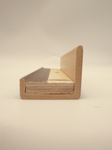 Tùy chỉnh màu sắc CPL nhiều lớp WPC + Multilayer cửa vỏ dòng 2.745M hiện đại WPC khuôn cửa khung dòng - Product Image 6