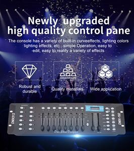 Contrôleur <span class=keywords><strong>DMX</strong></span> 512 Baiqi 240CH <span class=keywords><strong>192</strong></span> canaux, <span class=keywords><strong>console</strong></span> de contrôle, contrôleur de lumière LED, éclairage de scène - Product Image 2