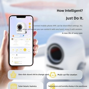 Litière Intelligente pour Chat avec Caméra 2K, Air Frais à Ions Négatifs, Auto-Nettoyante, Contrôle des Odeurs via App, Santé Multi-Chats, Toilette Automatique pour Chat - Product Image 4