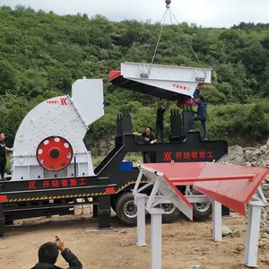 Limestone Hammer Crusher Machine Stone Crasher Mining Machinery Mobile Hammer Mill Crusher For Mining