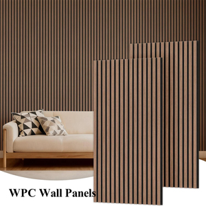 Transformez votre KTV avec des panneaux rainurés WPC pour intérieur, offrant des performances acoustiques supérieures et des designs élégants de bords rainurés. - Product Image 1