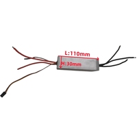 Contrôleur de vitesse AC ESC sans balais OPTO 220V 20A pour avions RC, parapentes et amateurs de vol de jet