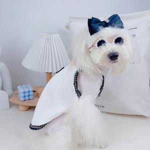 Classic Luxury Solid Brand C Cute Summer Pet Couple's Cotton <b>Dog</b> Coats & Jackets - Product Image 4