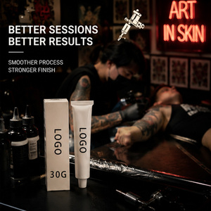 Bálsamo para Tatuajes de Textura Ligera Popular Choice 30g, Previene la Formación de Crostas para Cejas, Labios y Maquillaje Permanente en Salón - Product Image 2