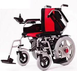 Disabled Carem oving Hand cycle Elektro stuhl Roller Leichter günstiger Preis Faltbarer Elektro rollstuhl für behinderte Reisen - Product Image 1
