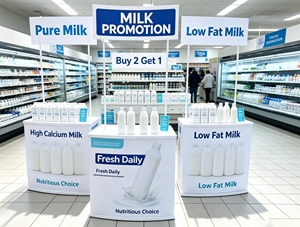 Table de comptoir de Promotion de supermarché PP avec sac de transport Oxford noir pour affichage alimentaire jus gâteau lait <span class=keywords><strong>avant</strong></span>-goût - Product Image 2